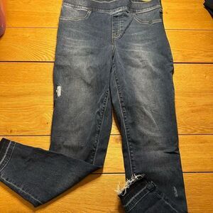 Spanx Jeggings jeans large blue